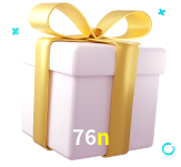 Receba seus bônus de boas-vindas no 76n